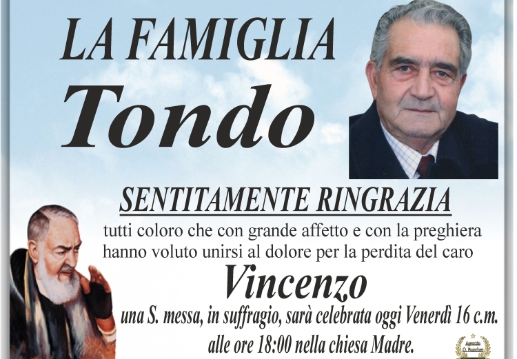 ringraziamento tondo 